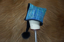 Load image into Gallery viewer, Large Wool Toque with Weaving