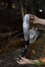 Load image into Gallery viewer, Handcrafted Drinking Horn
