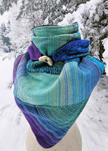 Load image into Gallery viewer, Triangle Scarf Frosty