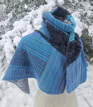 Load image into Gallery viewer, Scarf / Shawl Soft Blue