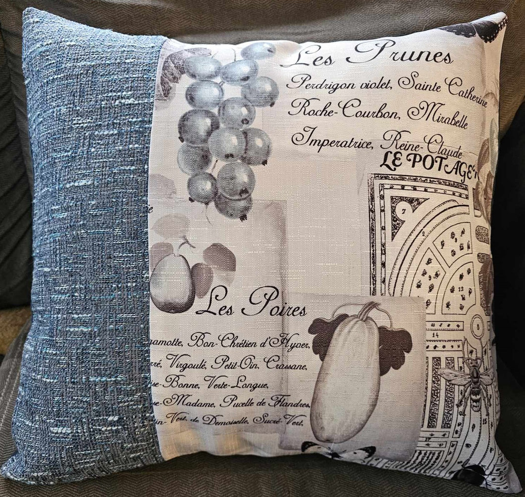 Garden Theme Throw Pillow