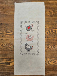 Chicken table runner