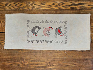 Chicken table runner