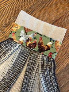 Brigittes Famous Dish Towels - Stove Handle Edition
