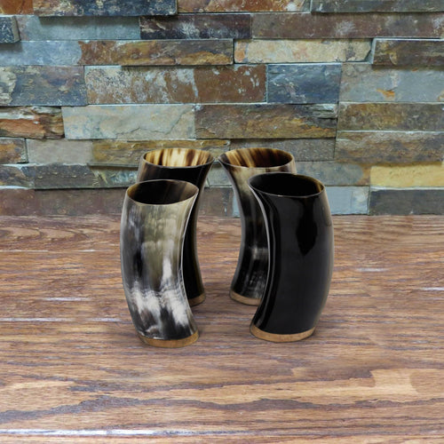 Drinking Horn Mead Cups