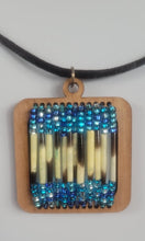 Load image into Gallery viewer, Quills and beads pendant