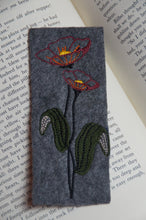 Load image into Gallery viewer, Embroidered Felted Wool Book Marks