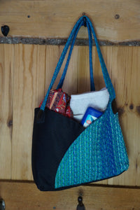 Small woven tote