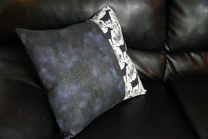 Cosmic Goat Throw Pillow