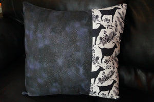 Cosmic Goat Throw Pillow