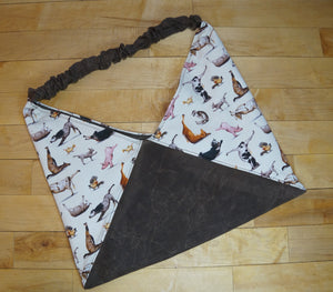 Animal Yoga Tote Bag